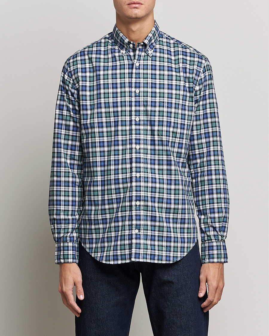 Herr | Skjortor | Gitman Vintage | Button Down Poplin Shirt Daywatch Check