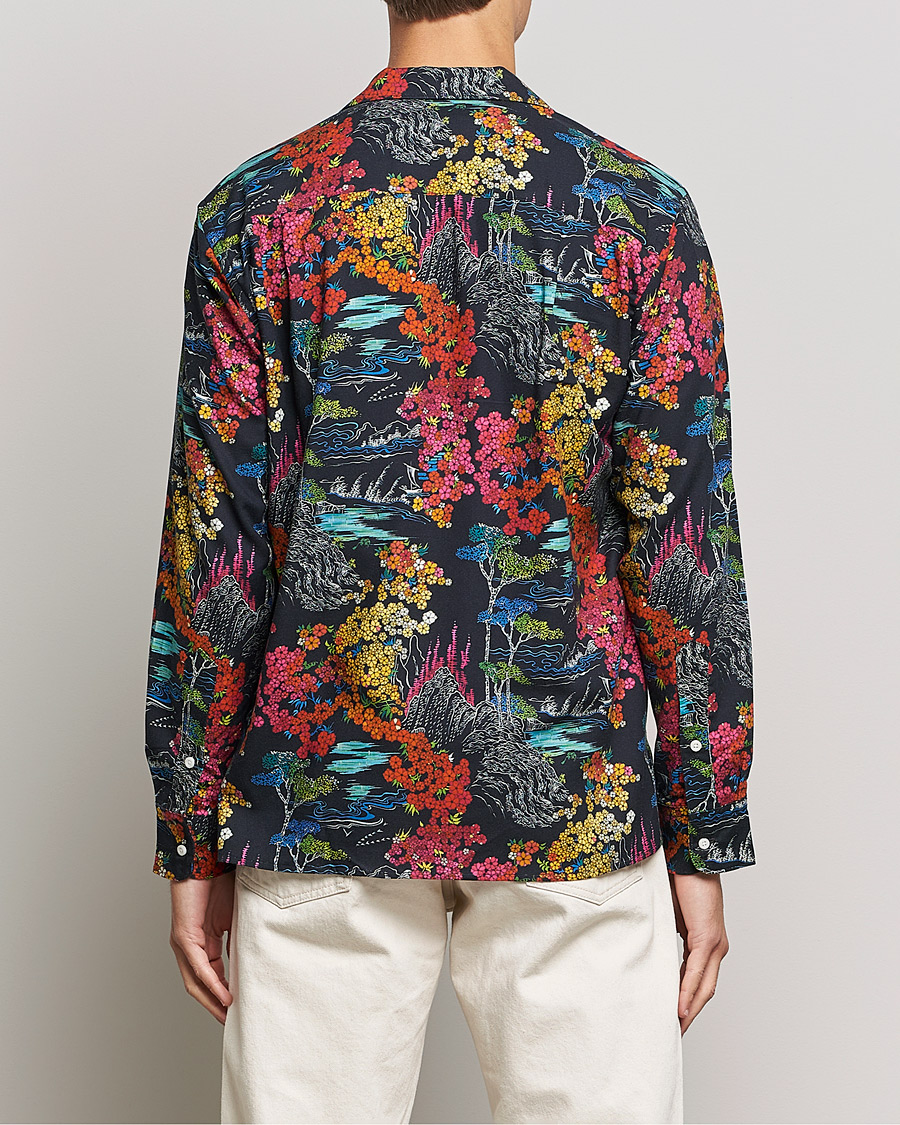 Herr | Skjortor | Gitman Vintage | Japanese Winter Garden Camp Shirt Multicolor
