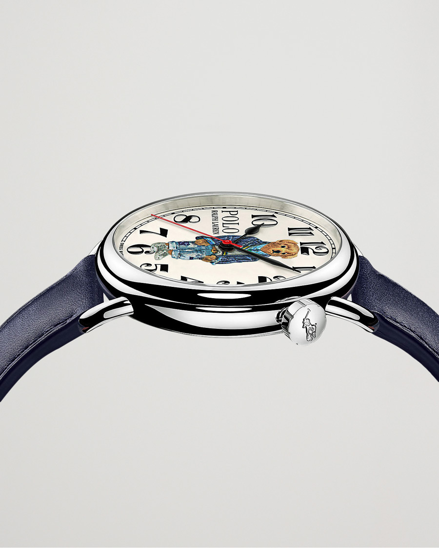 Herr | Polo Ralph Lauren 42mm Automatic Cricket Bear White Dial | Polo Ralph Lauren | 42mm Automatic Cricket Bear White Dial