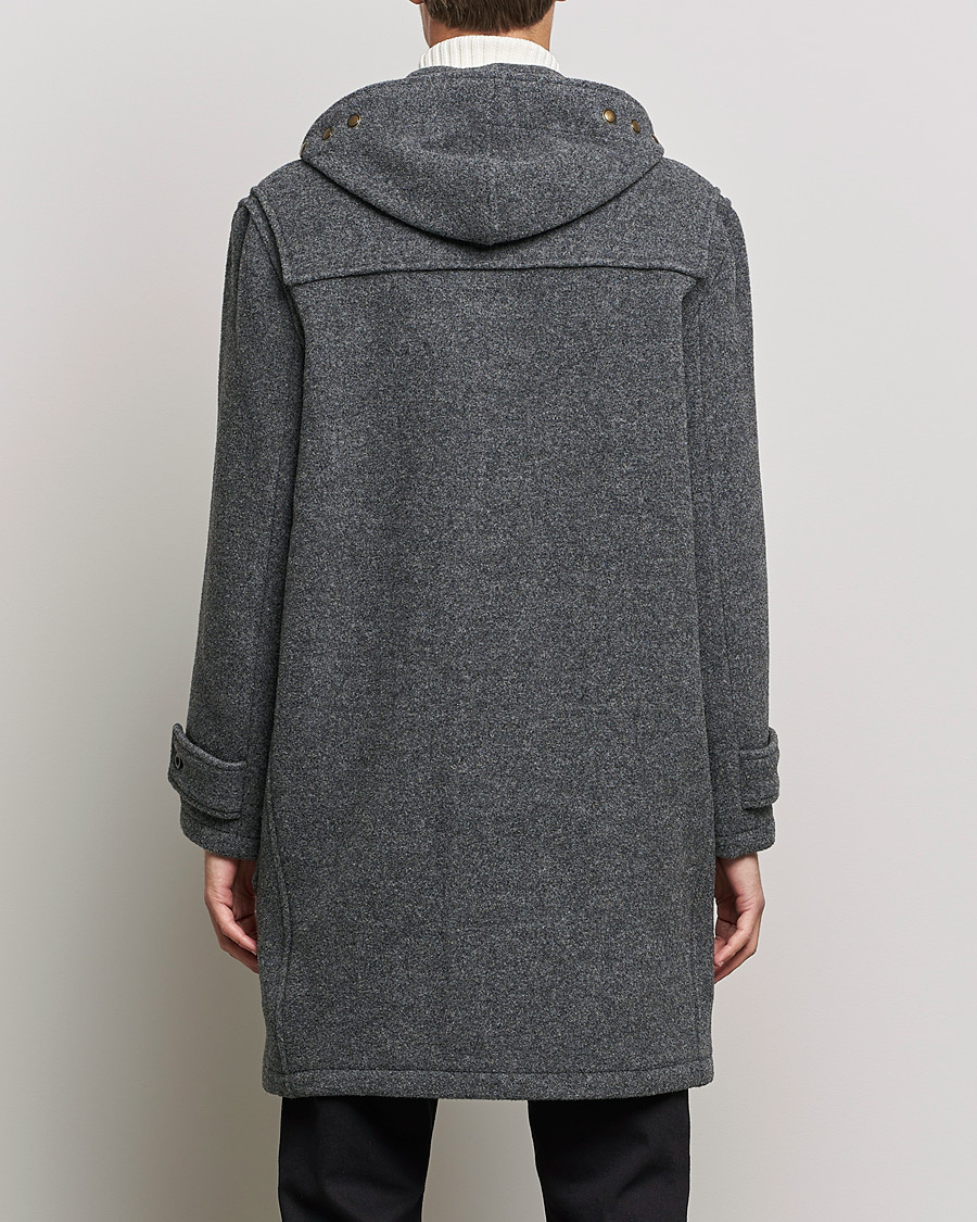Herr | Jackor | Gloverall | 575 Monty Original Duffle Coat Grey/Blackwatch