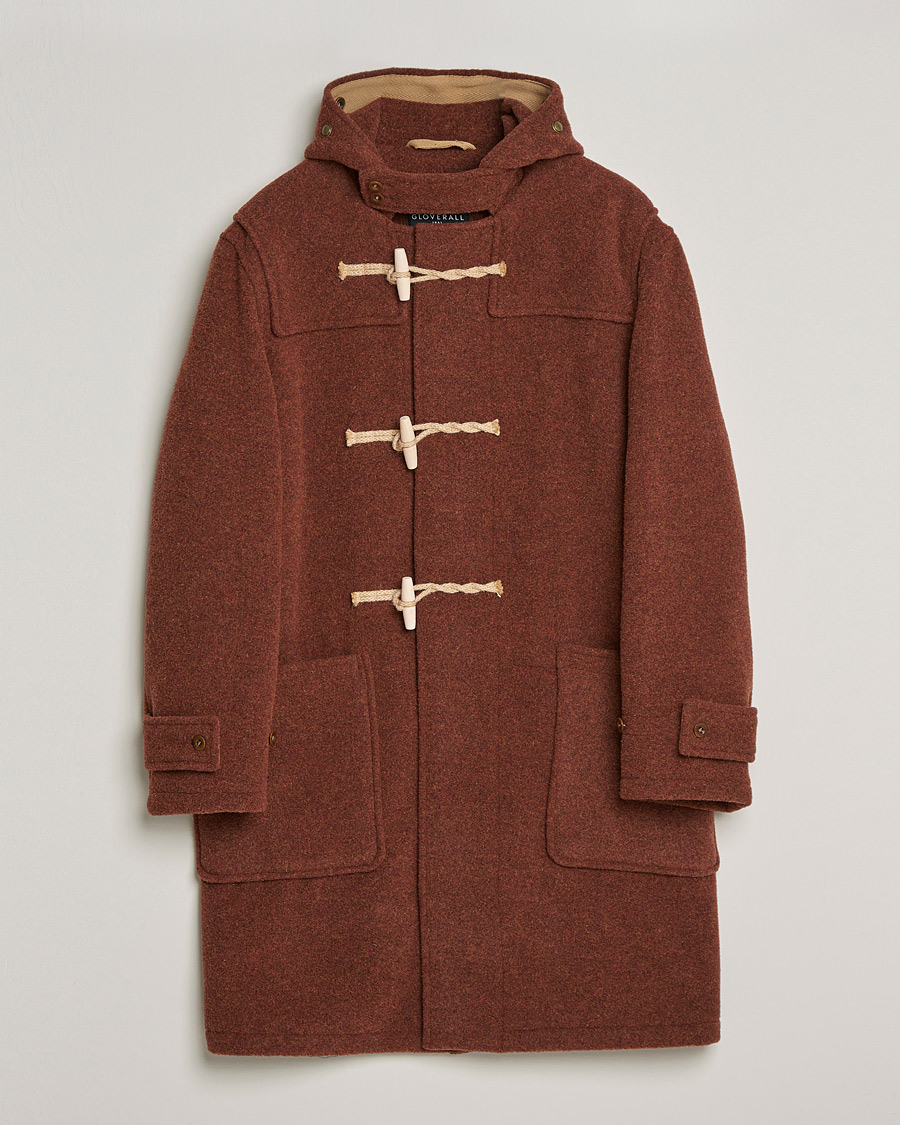 Herr | Jackor | Gloverall | 575 Monty Original Duffle Coat Rust