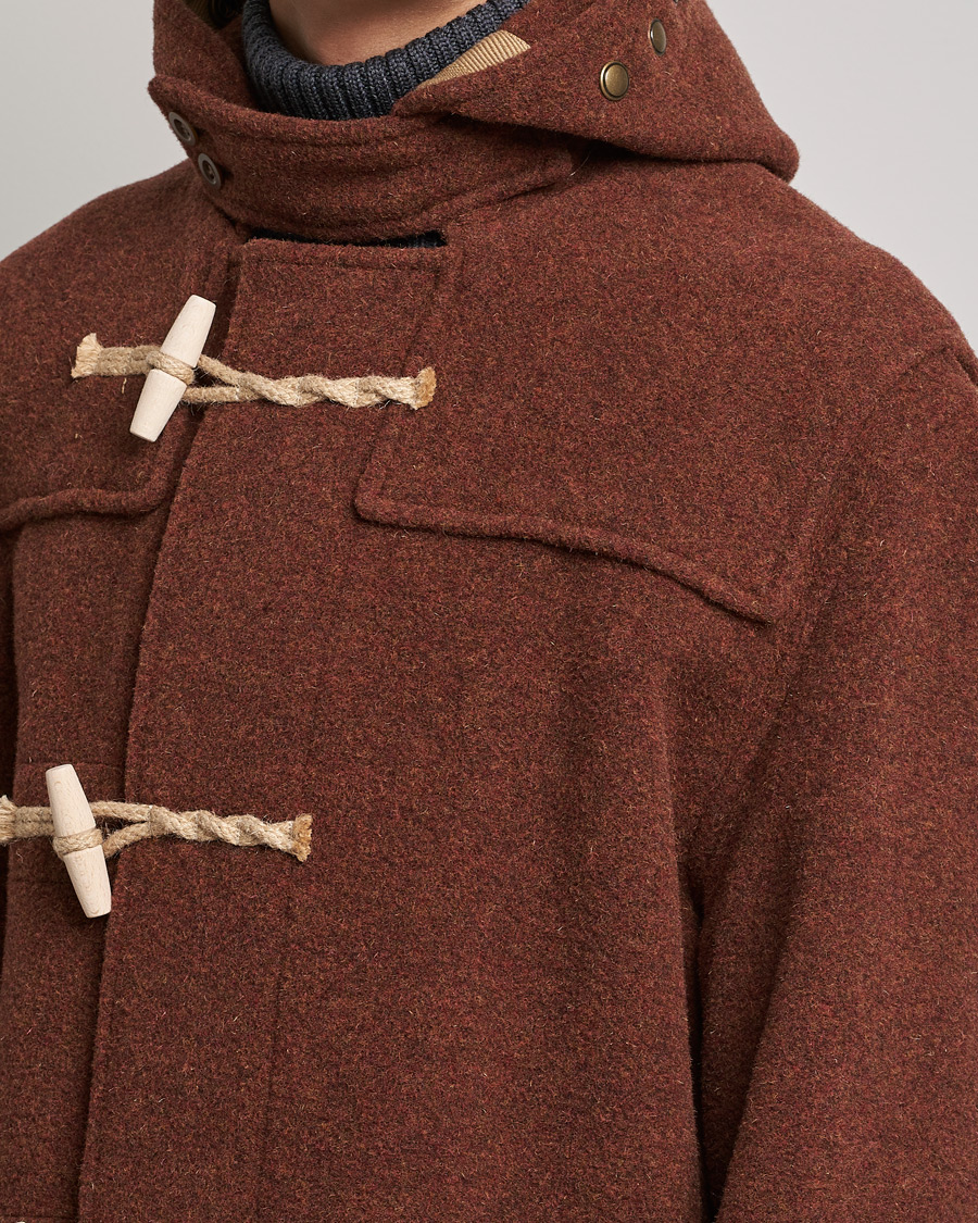 Herr | Jackor | Gloverall | 575 Monty Original Duffle Coat Rust