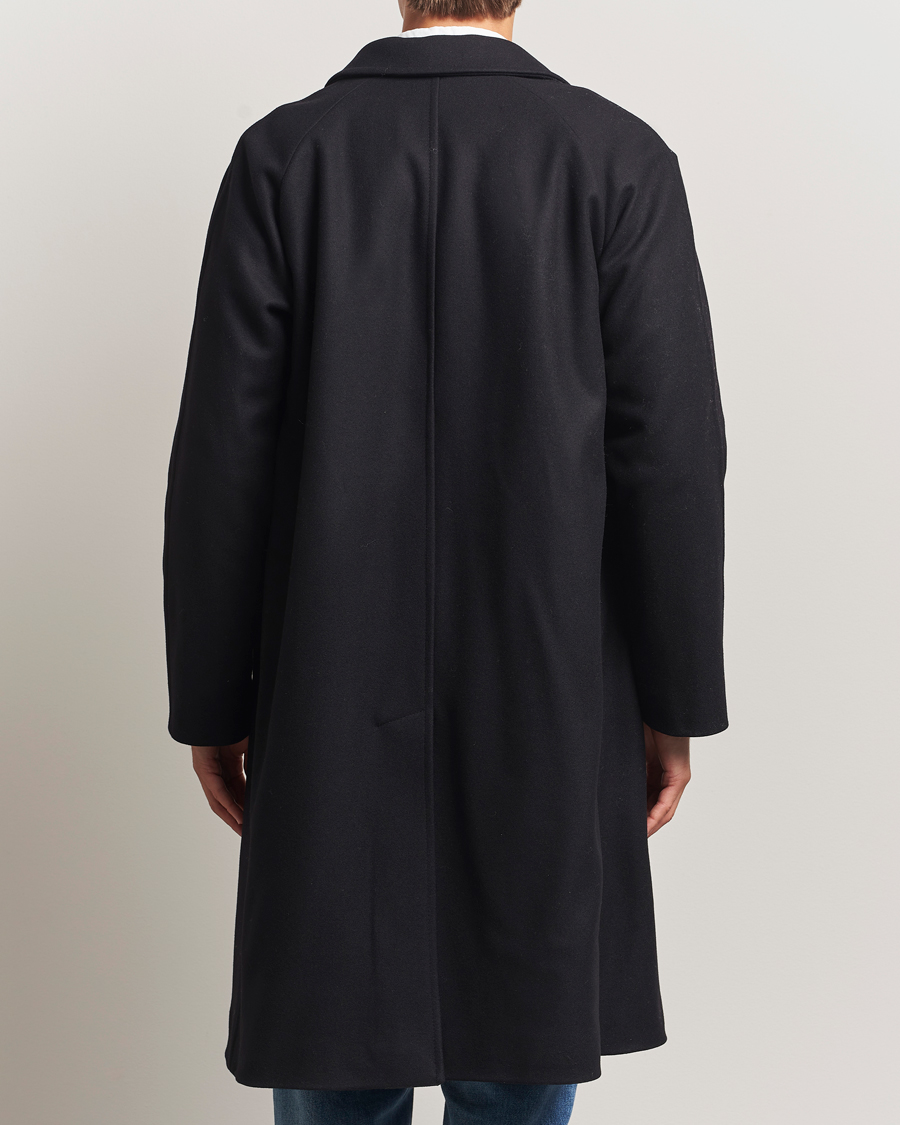 Herr | Jackor | Gloverall | Chesterfield Wool/Cashmere Refined Coat Black
