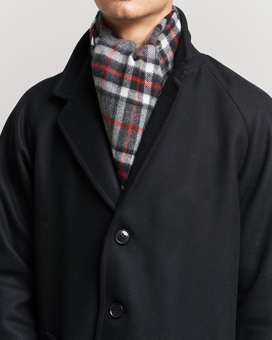 Herr | Gloverall Lambswool Scarf Thomson Grey | Gloverall | Lambswool Scarf Thomson Grey