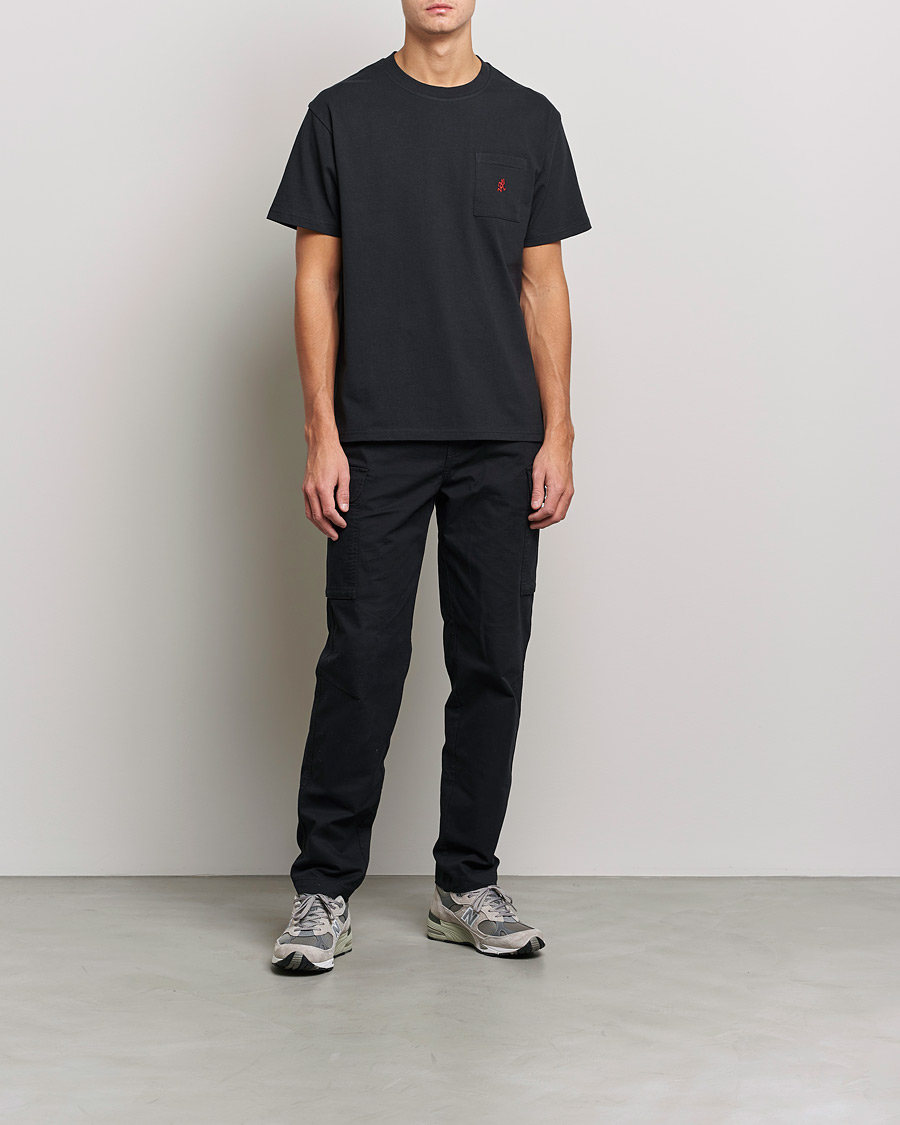 Herr | T-Shirts | Gramicci | One Point Cotton Tee Black