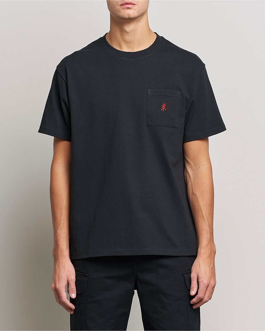 Herr | T-Shirts | Gramicci | One Point Cotton Tee Black