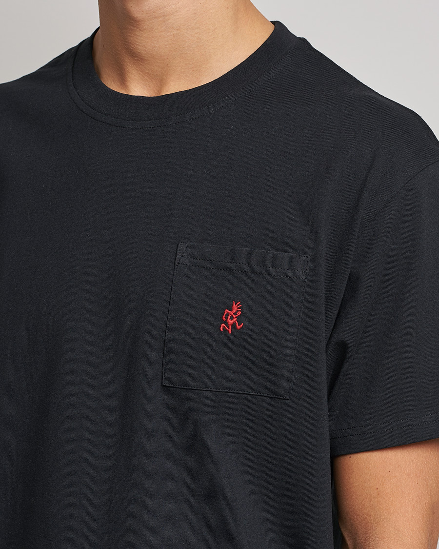 Herr | T-Shirts | Gramicci | One Point Cotton Tee Black