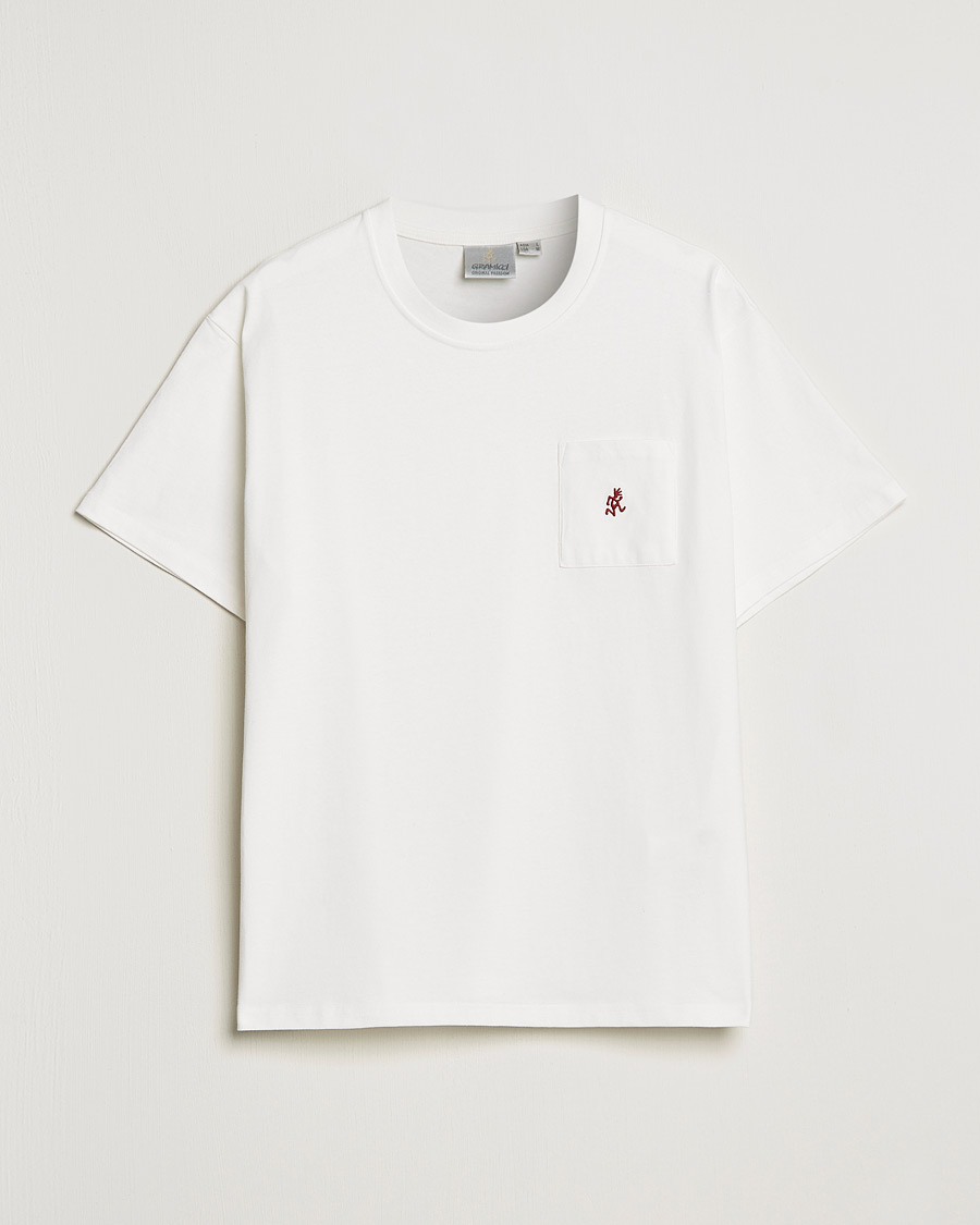 Herr | T-Shirts | Gramicci | One Point Cotton Tee White