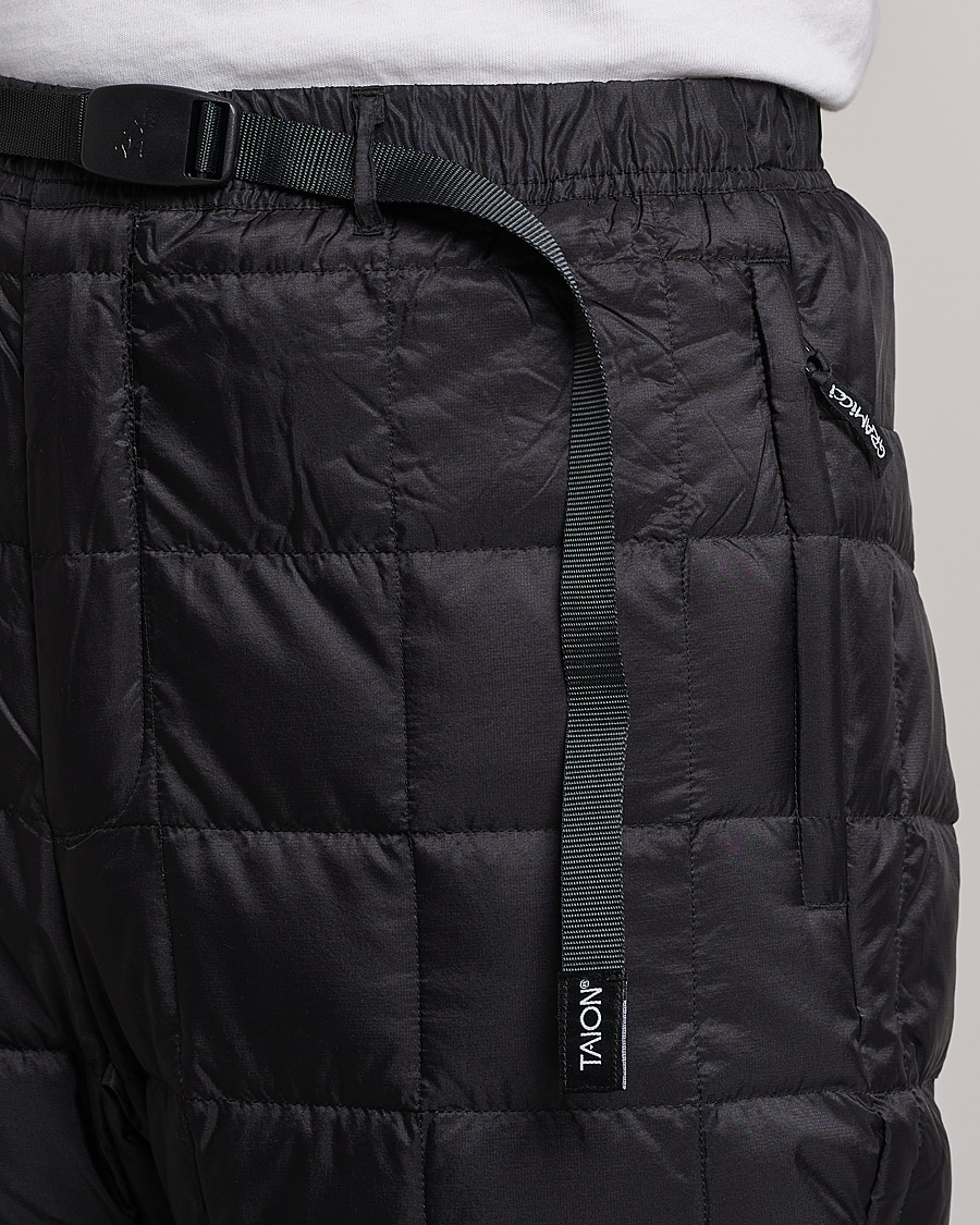 Herr | Byxor | Gramicci | Taion/Down Pants Black