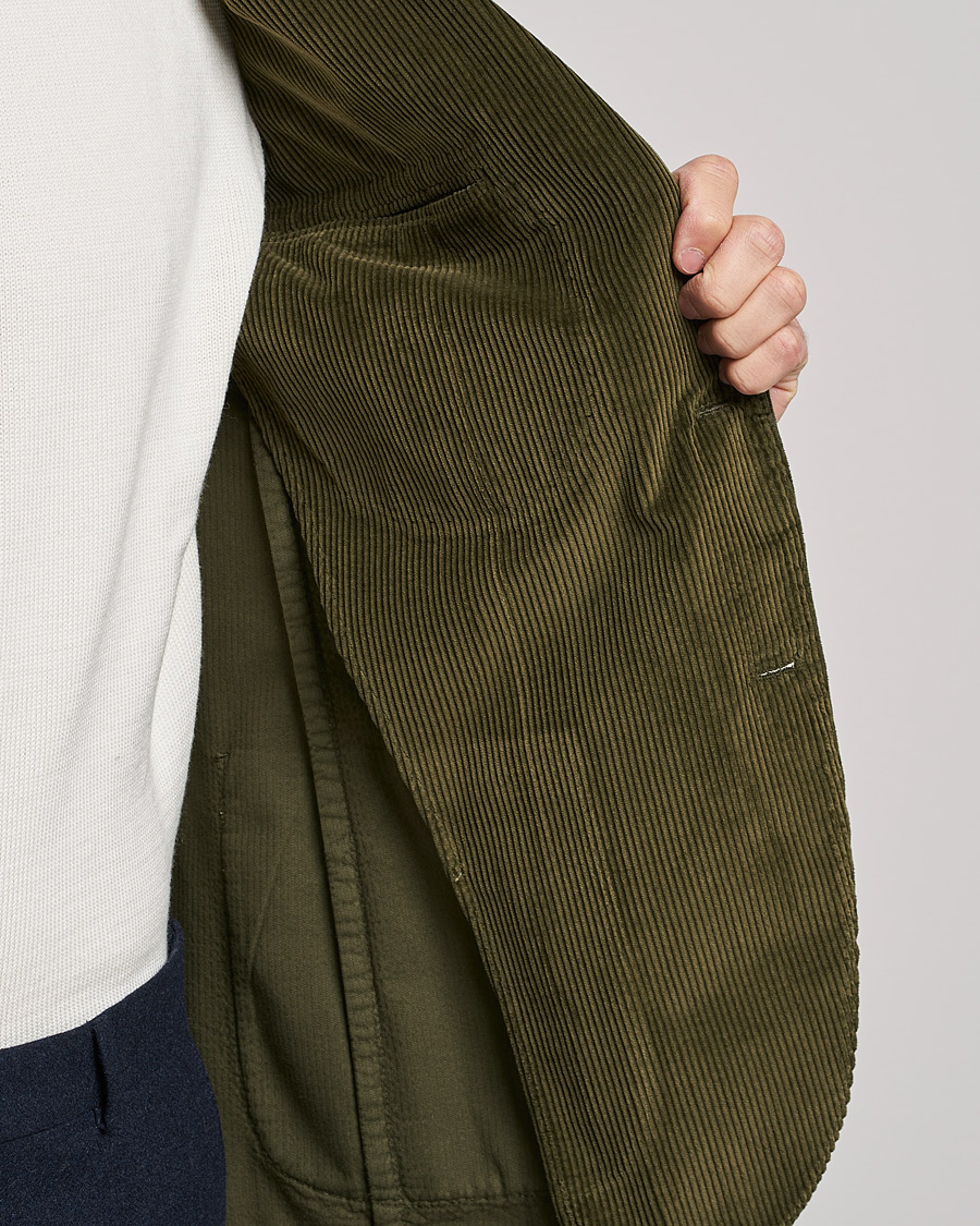 Herr | Kavajer | L.B.M. 1911 | Jack Corduroy Blazer Olive