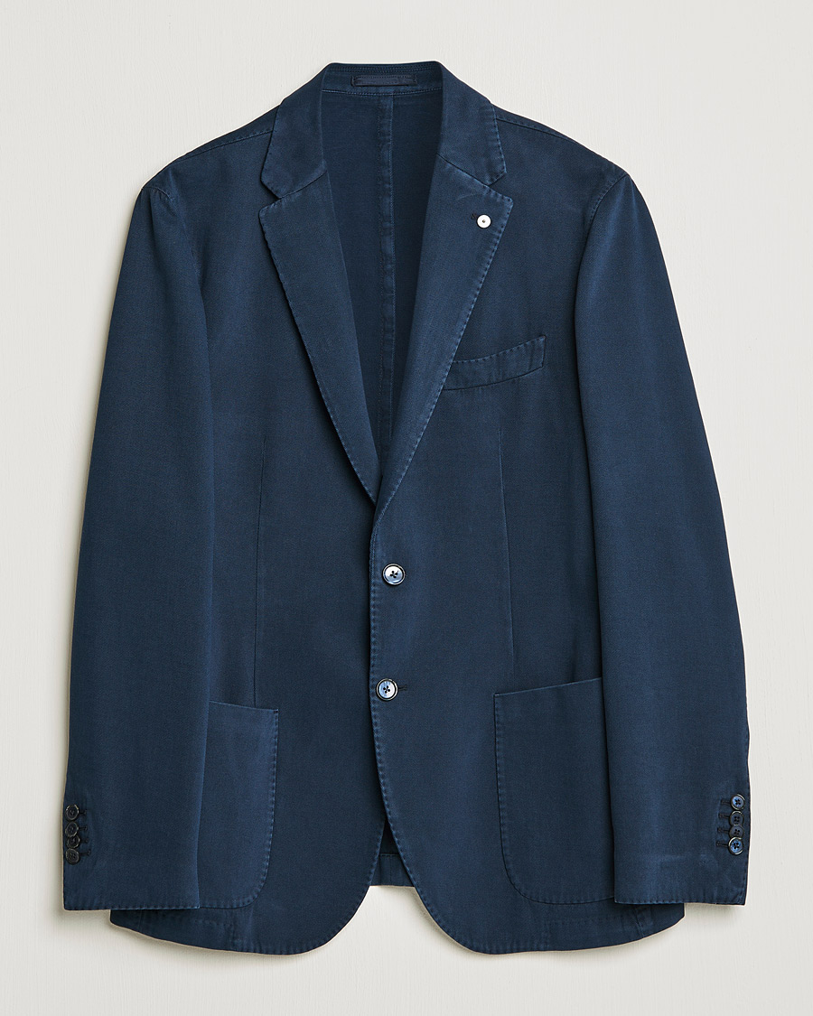 Herr | Kavajer | L.B.M. 1911 | Jack Cotton/Cashmere Blazer Navy