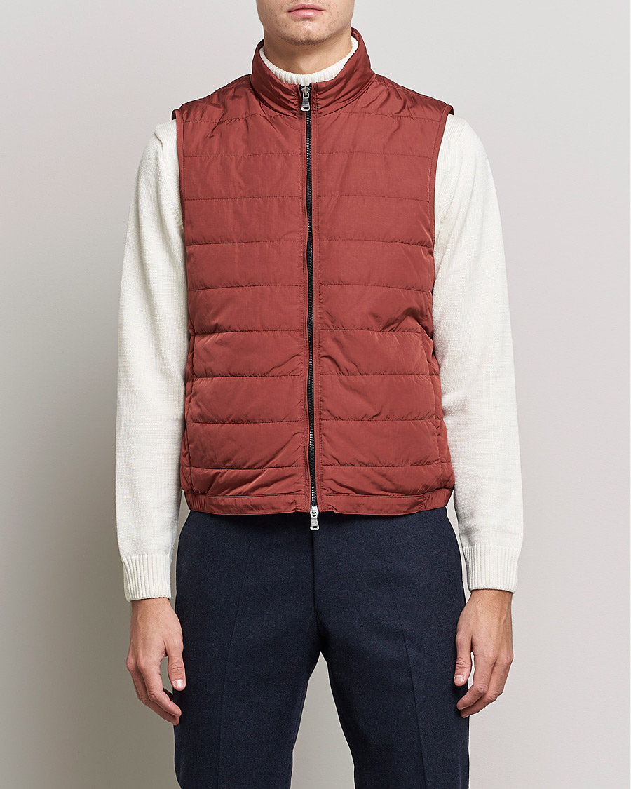 Herr | Jackor | Oscar Jacobson | Liner EVO Waistcoat Soft Red