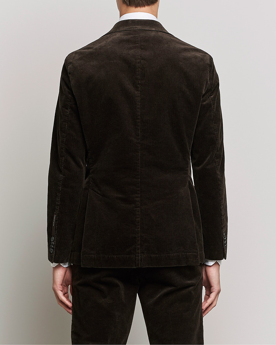Herr | Kavajer | Oscar Jacobson | Ferry Soft Cord Blazer Brown