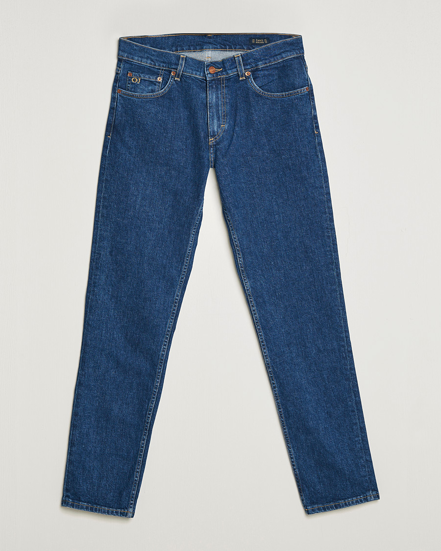 Herr | Jeans | Oscar Jacobson | Albert Cotton Stretch Jeans Thunder