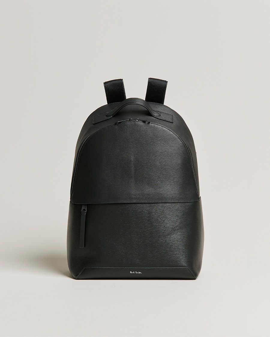 Herr | Paul Smith Leather Backpack Black | Paul Smith | Leather Backpack Black