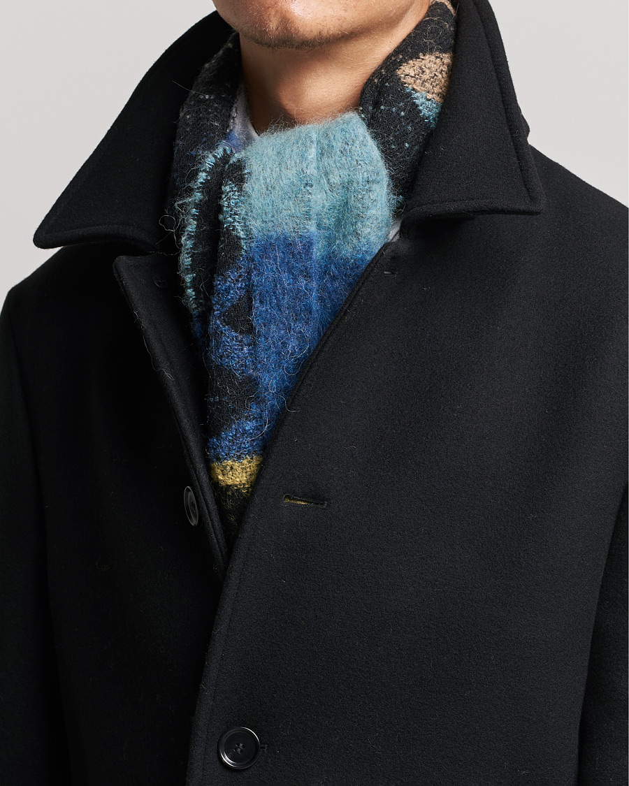 Herr | Paul Smith Wool Alpaca Scarf Black | Paul Smith | Wool Alpaca Scarf Black