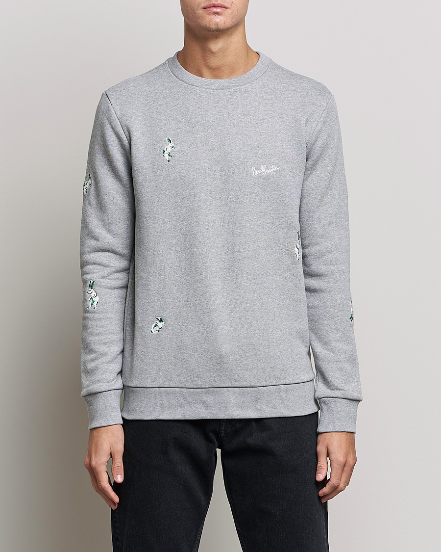 Herr | Sweatshirts | Paul Smith | Embroidered Sweatshirt Grey