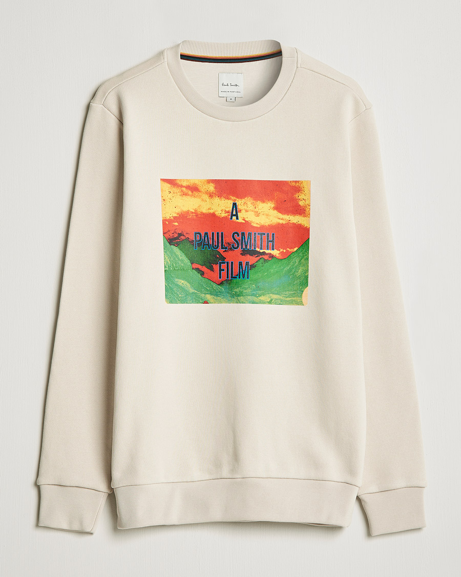 Herr | Tröjor | Paul Smith | Embroidered Sweatshirt Off White