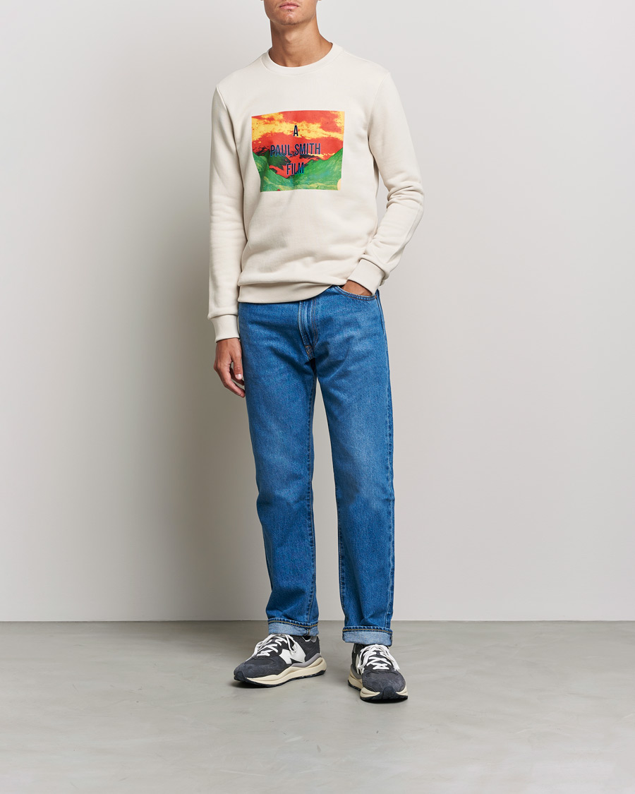 Herr | Tröjor | Paul Smith | Embroidered Sweatshirt Off White