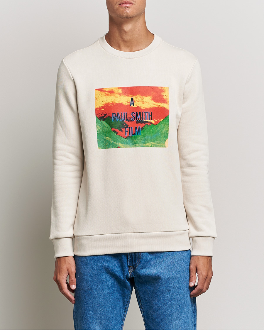 Herr | Tröjor | Paul Smith | Embroidered Sweatshirt Off White