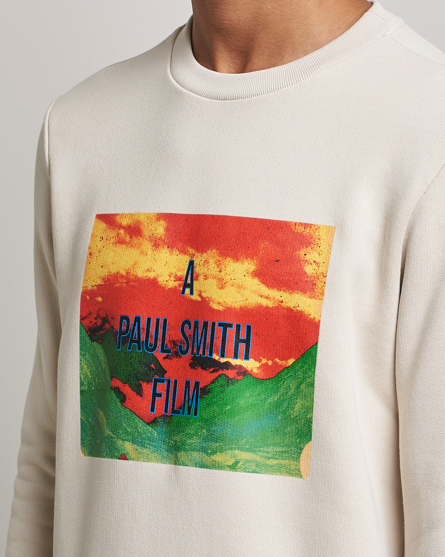 Herr | Tröjor | Paul Smith | Embroidered Sweatshirt Off White