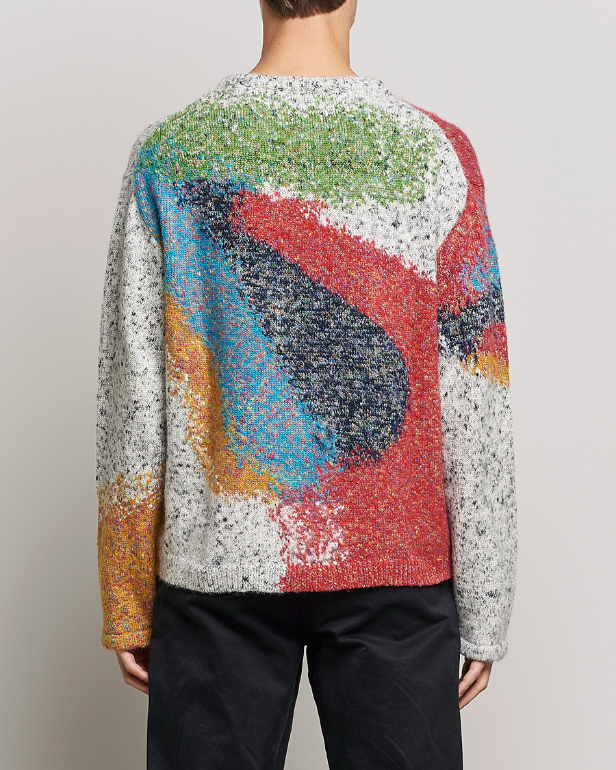 Herr | Tröjor | Paul Smith | Cotton Alpaca Knitted Sweater Beige