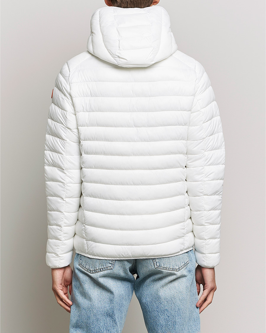 Herr | Jackor | Save The Duck | Donald Lightweight Padded Hooded Jacket Off White