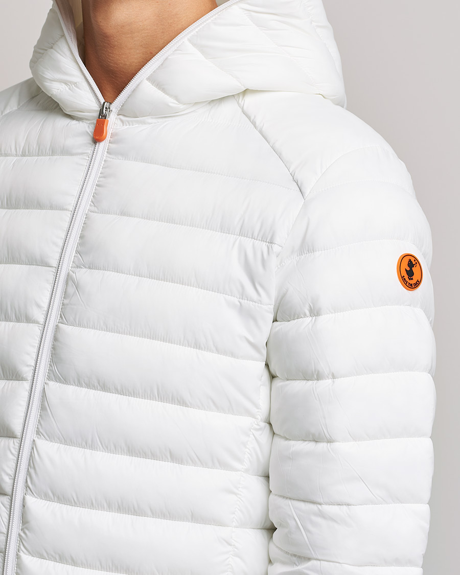Herr | Jackor | Save The Duck | Donald Lightweight Padded Hooded Jacket Off White