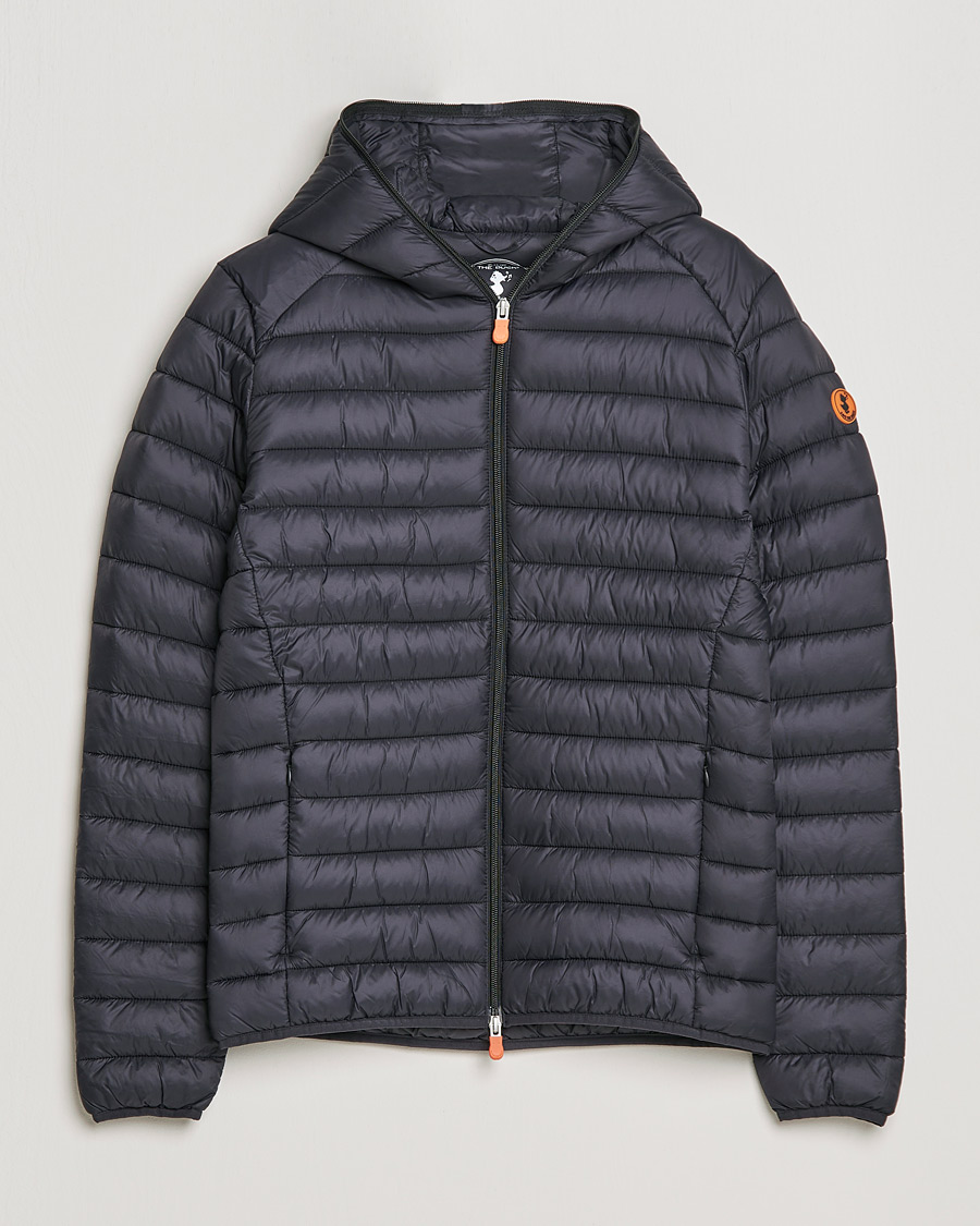 Herr | Jackor | Save The Duck | Donald Lightweight Padded Hooded Jacket Black
