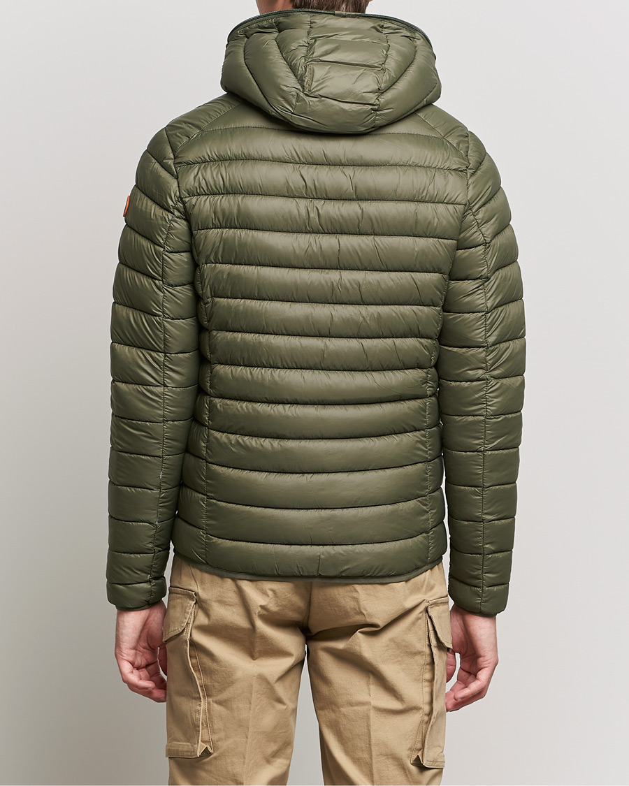 Herr | Jackor | Save The Duck | Donald Lightweight Padded Hooded Jacket Laurel Green