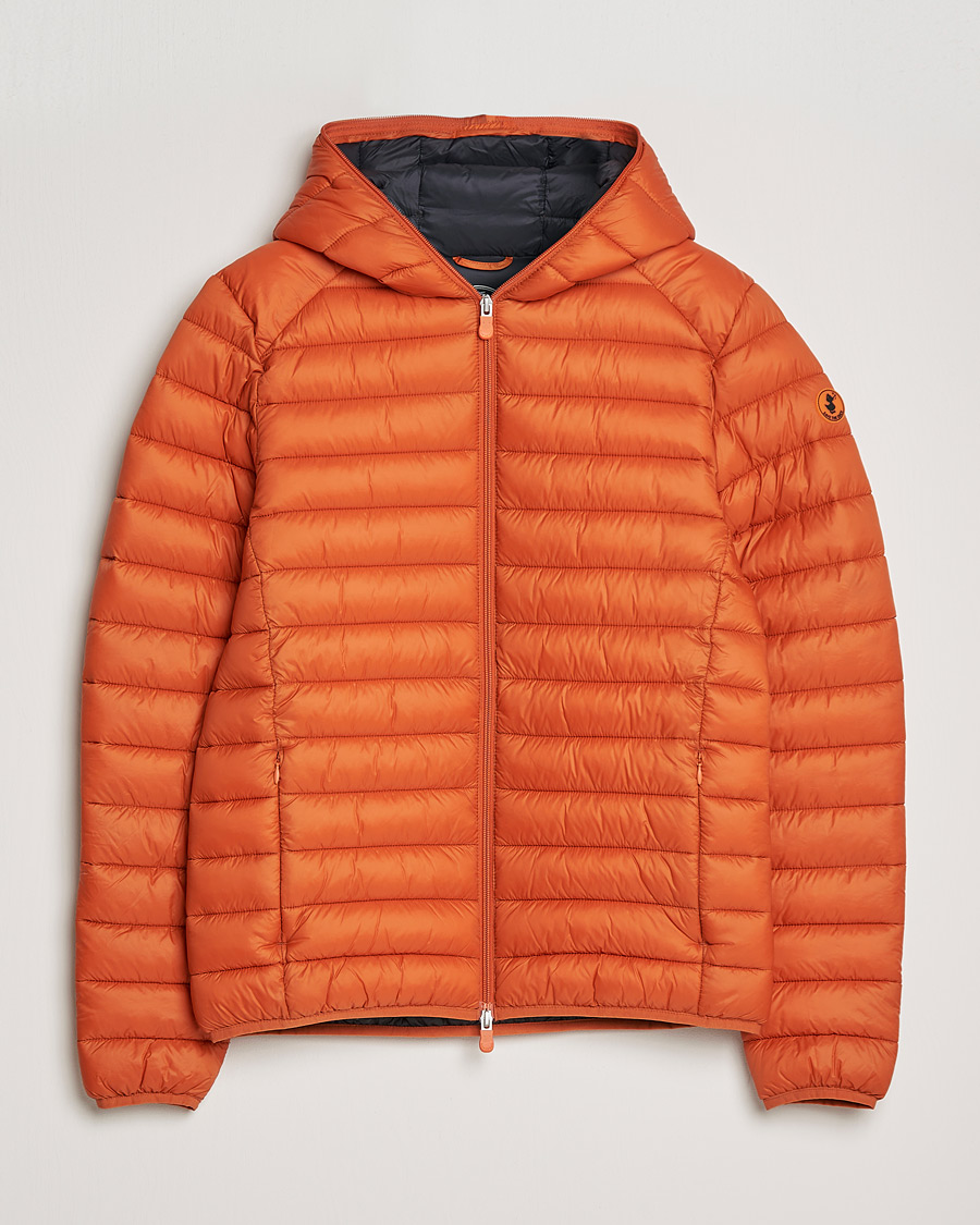 Herr | Jackor | Save The Duck | Donald Lightweight Padded Hooded Jacket Ginger Orange S