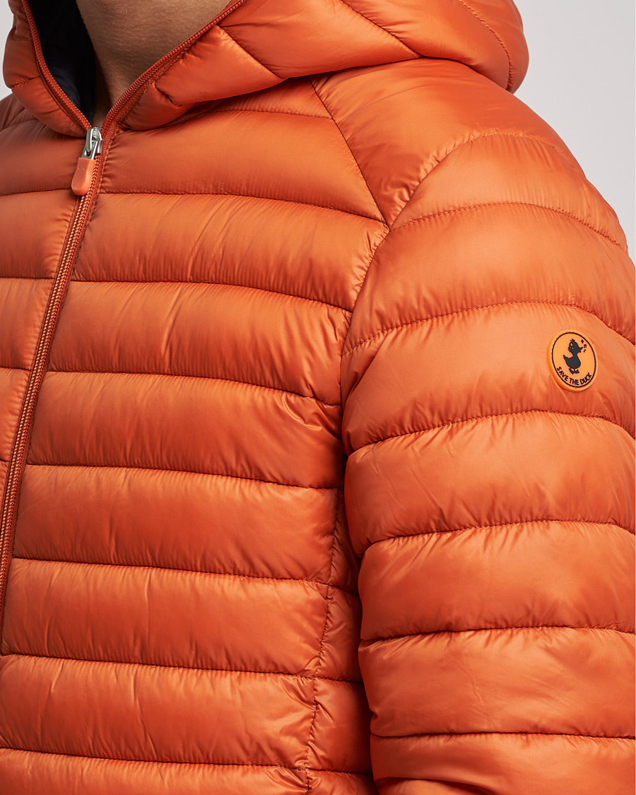Herr | Jackor | Save The Duck | Donald Lightweight Padded Hooded Jacket Ginger Orange S