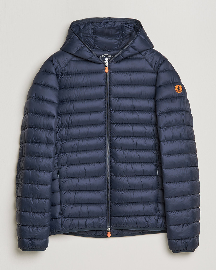 Herr | Jackor | Save The Duck | Donald Lightweight Padded Hooded Jacket Blue Black