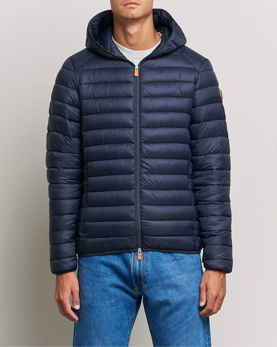 Herr | Jackor | Save The Duck | Donald Lightweight Padded Hooded Jacket Blue Black