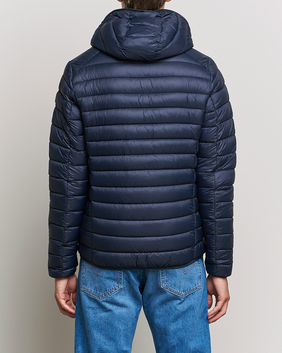 Herr | Jackor | Save The Duck | Donald Lightweight Padded Hooded Jacket Blue Black