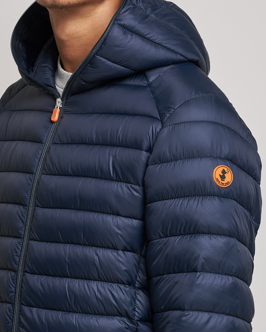 Herr | Jackor | Save The Duck | Donald Lightweight Padded Hooded Jacket Blue Black
