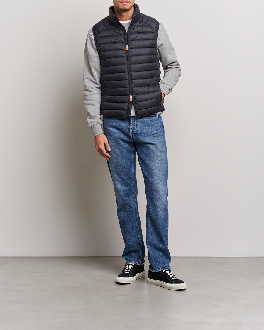 Herr | Jackor | Save The Duck | Adam Lightweight Padded Vest Black