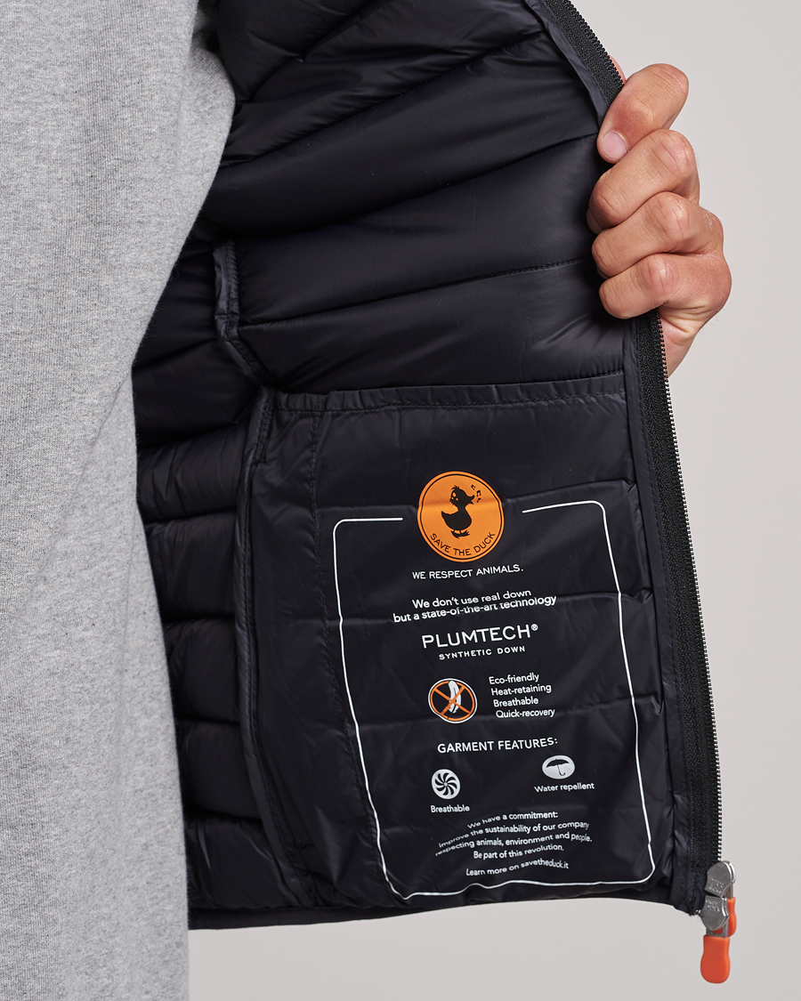 Herr | Jackor | Save The Duck | Adam Lightweight Padded Vest Black