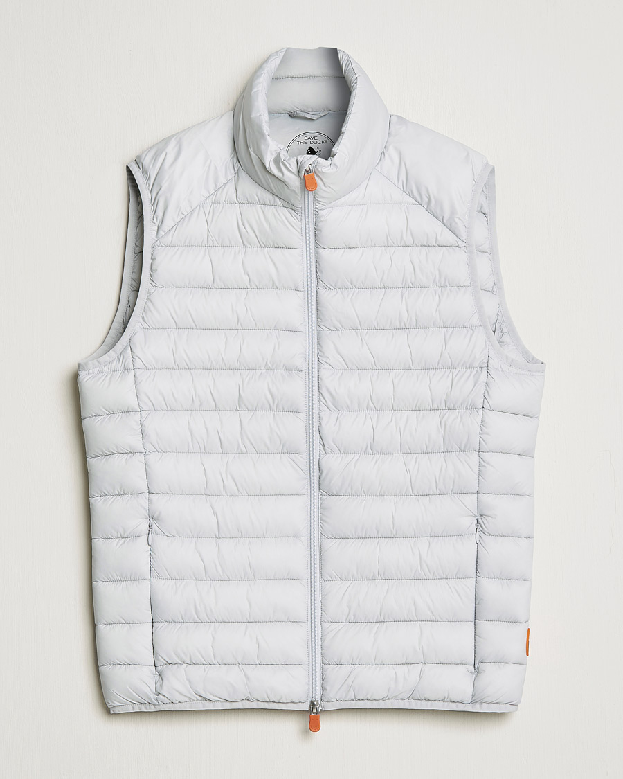 Herr | Jackor | Save The Duck | Adam Lightweight Padded Vest Frozen Grey