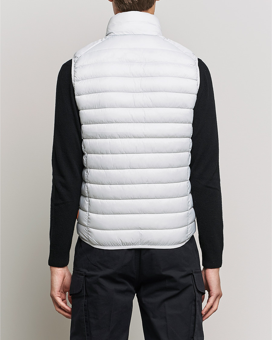 Herr | Jackor | Save The Duck | Adam Lightweight Padded Vest Frozen Grey
