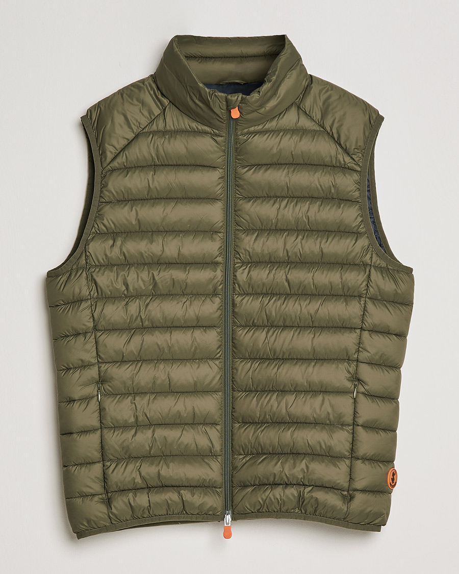 Herr | Jackor | Save The Duck | Adam Lightweight Padded Vest Laurel Green