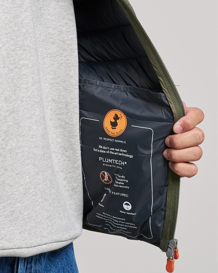 Herr | Jackor | Save The Duck | Adam Lightweight Padded Vest Laurel Green
