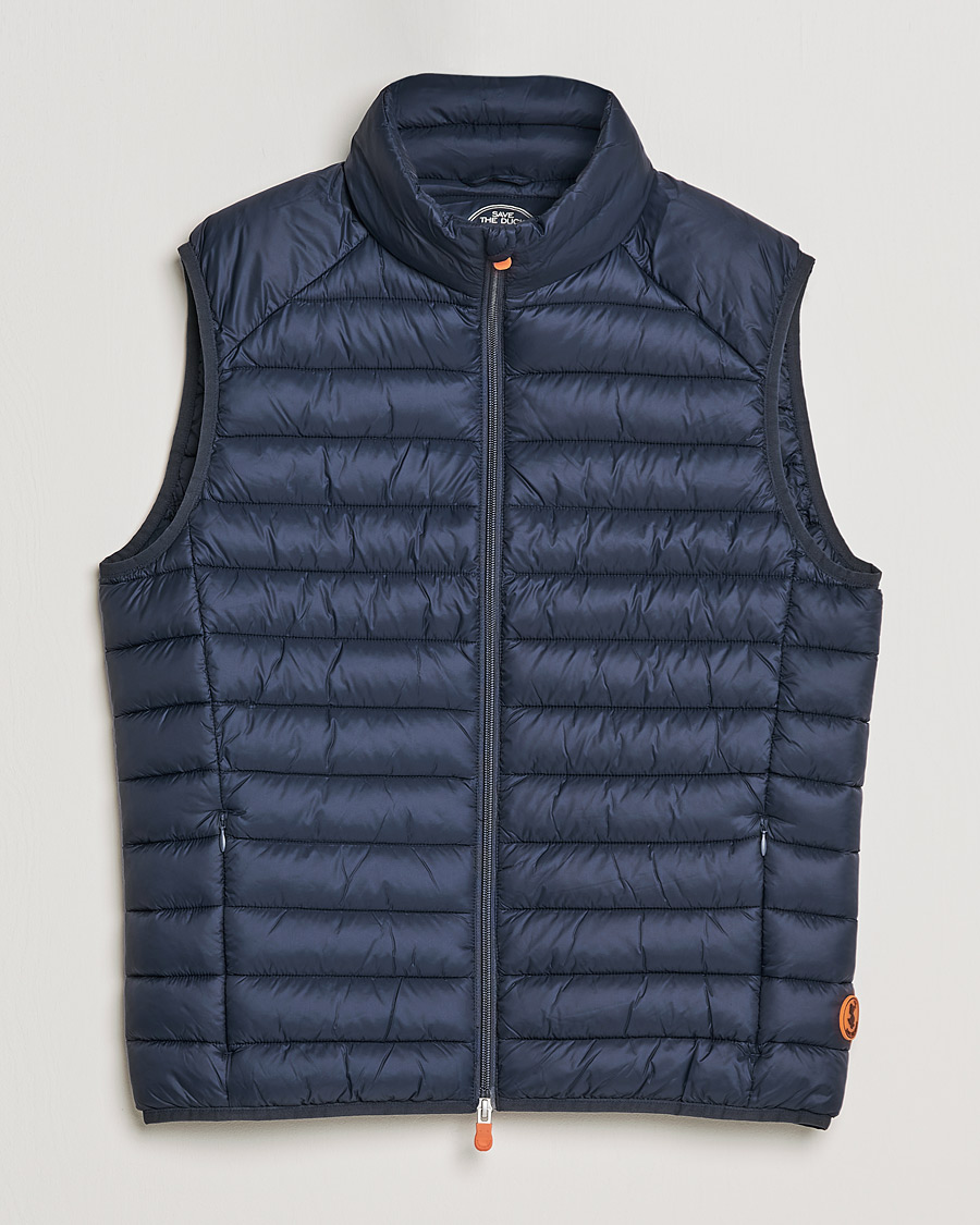 Herr | Västar | Save The Duck | Adam Lightweight Padded Vest Blue Black