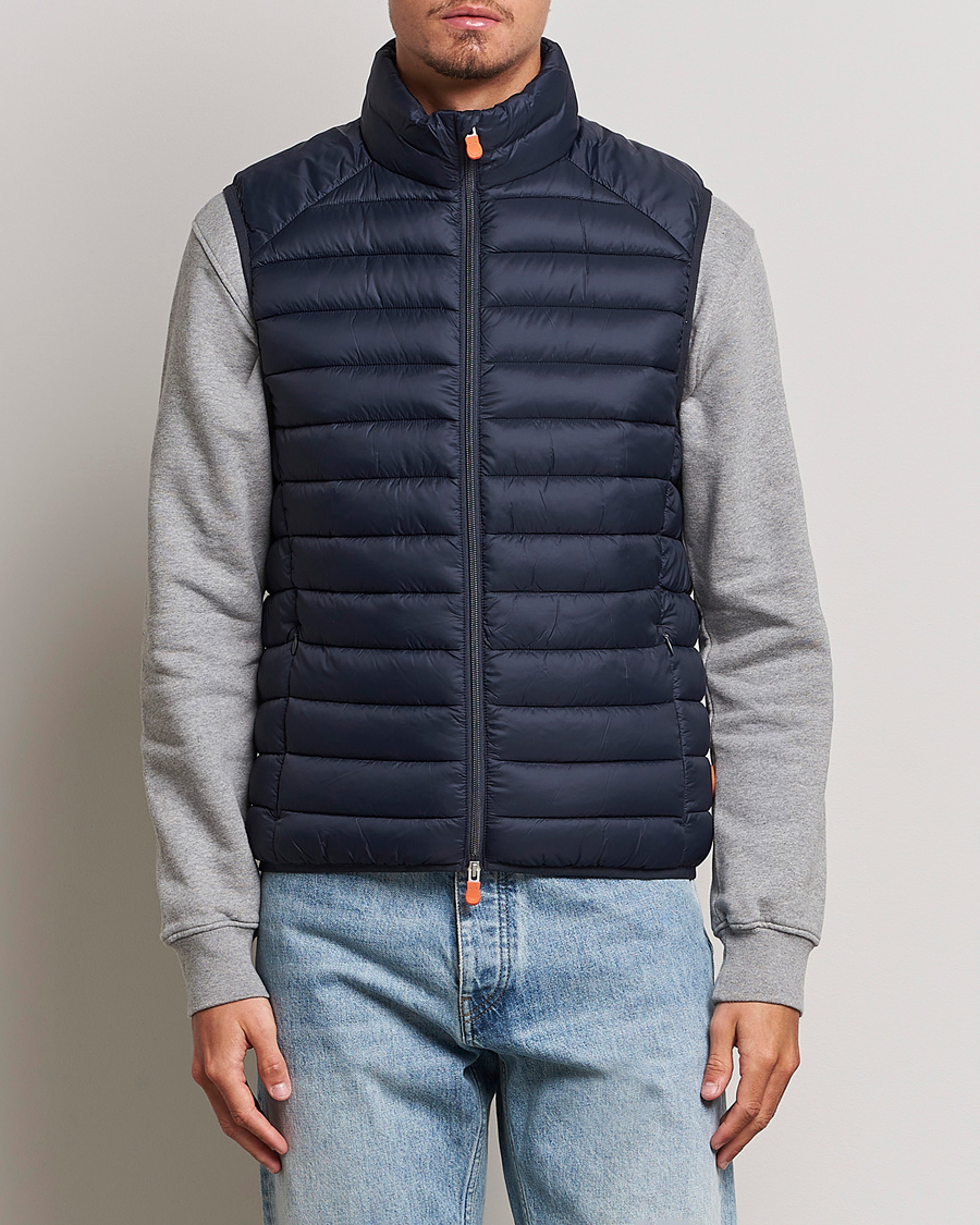 Herr | Västar | Save The Duck | Adam Lightweight Padded Vest Blue Black