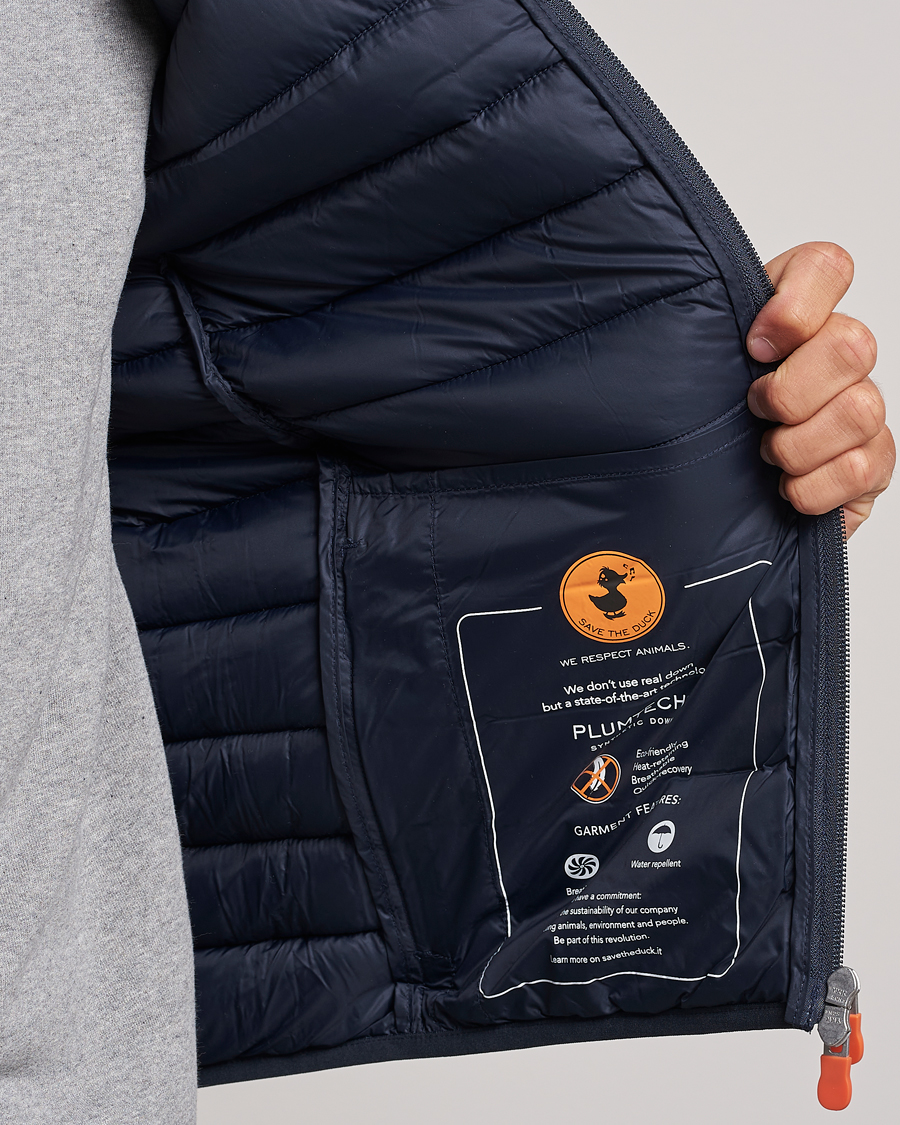 Herr | Västar | Save The Duck | Adam Lightweight Padded Vest Blue Black