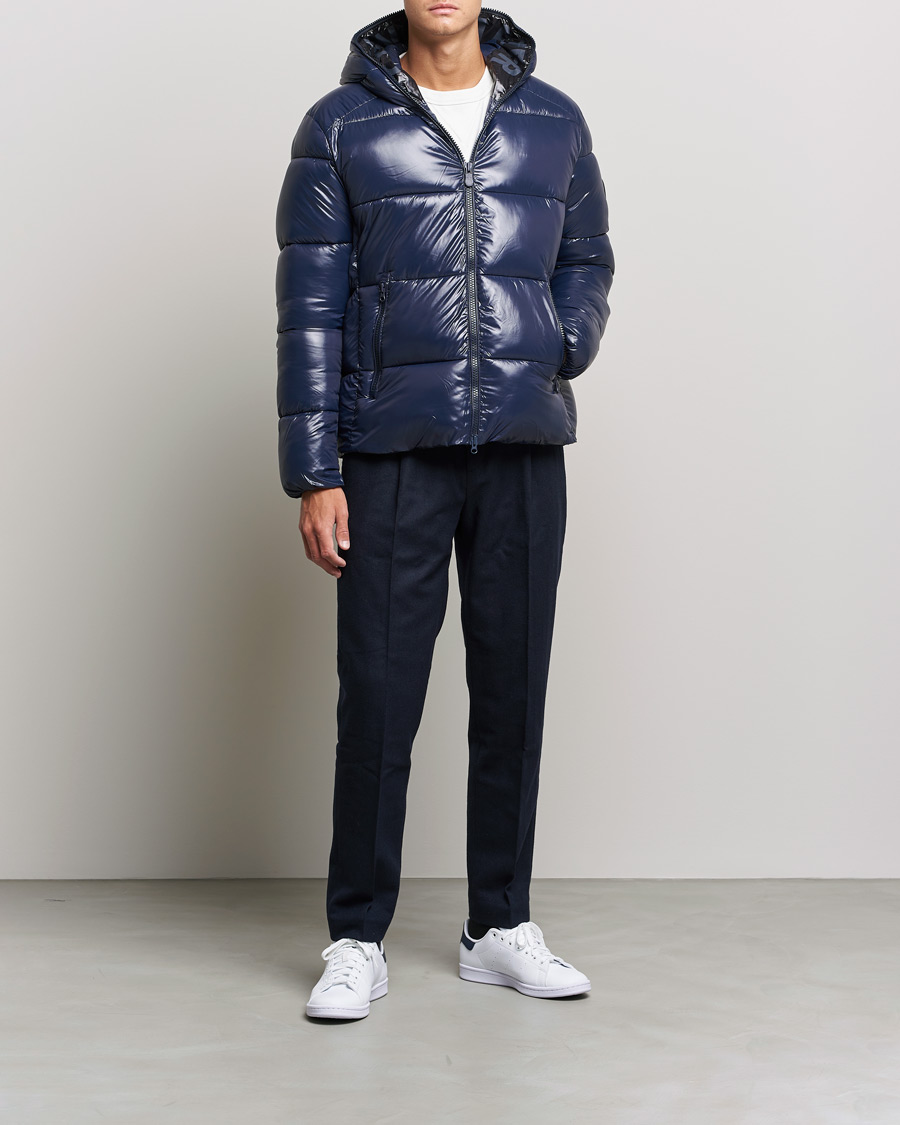 Herr | Jackor | Save The Duck | Edgard Padded Puffer Blue Black