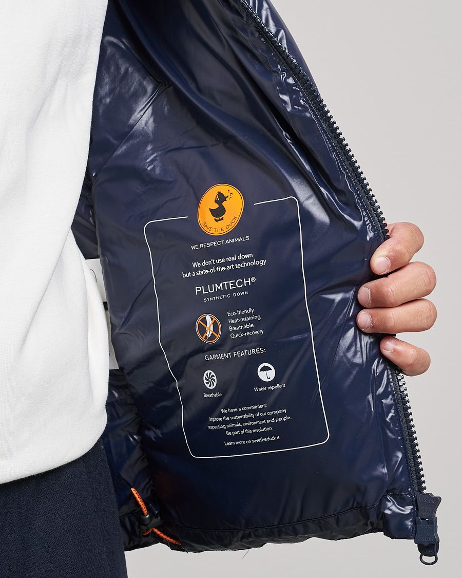 Herr | Jackor | Save The Duck | Edgard Padded Puffer Blue Black