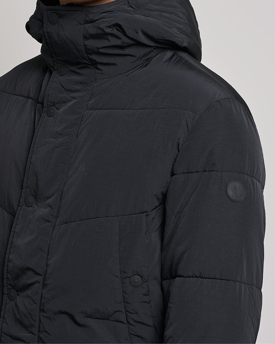 Herr | Jackor | Save The Duck | Elvis Crinkle Nylon Parka Black