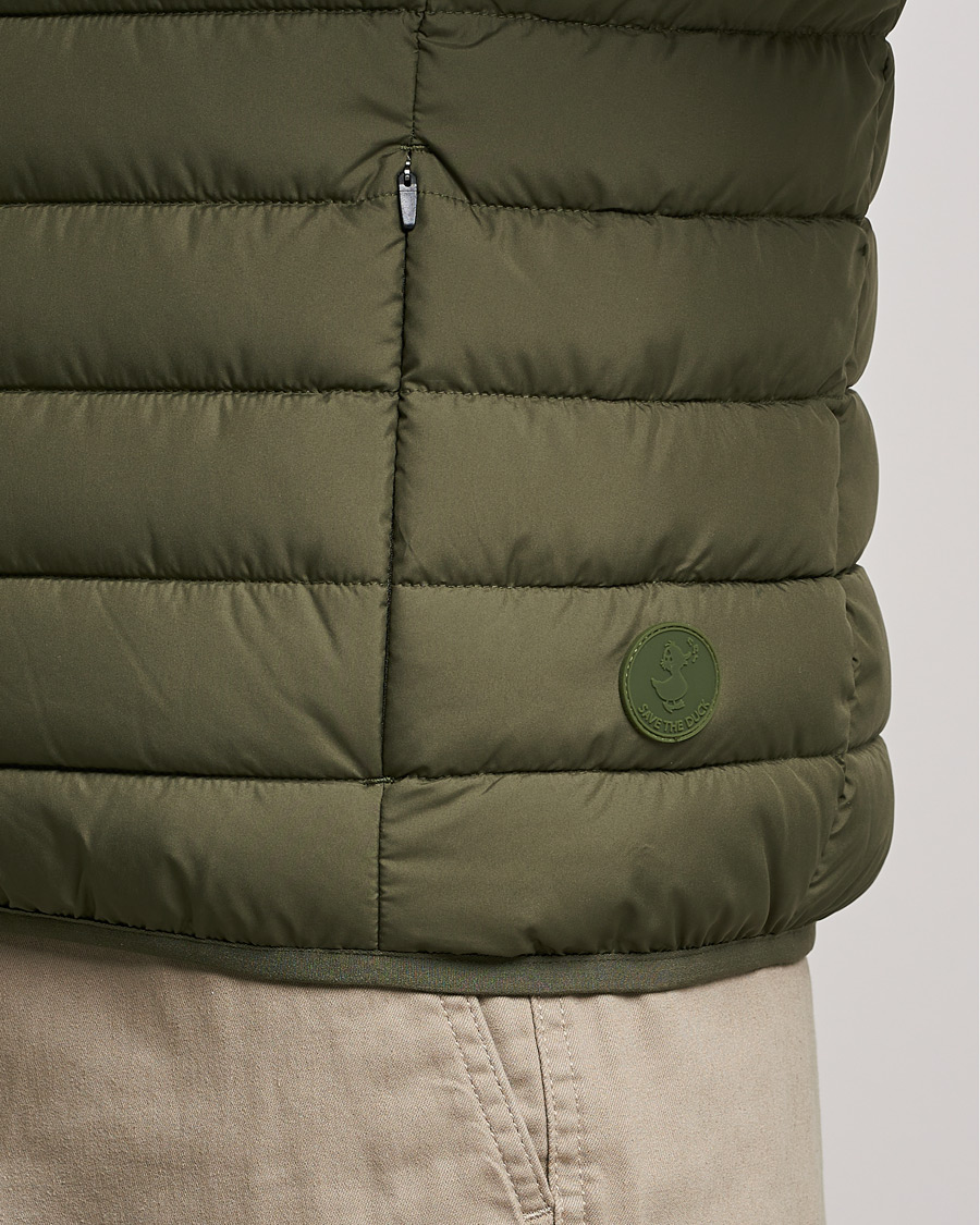 Herr | Västar | Save The Duck | Liam Matt Lightweight Vest Laurel Green