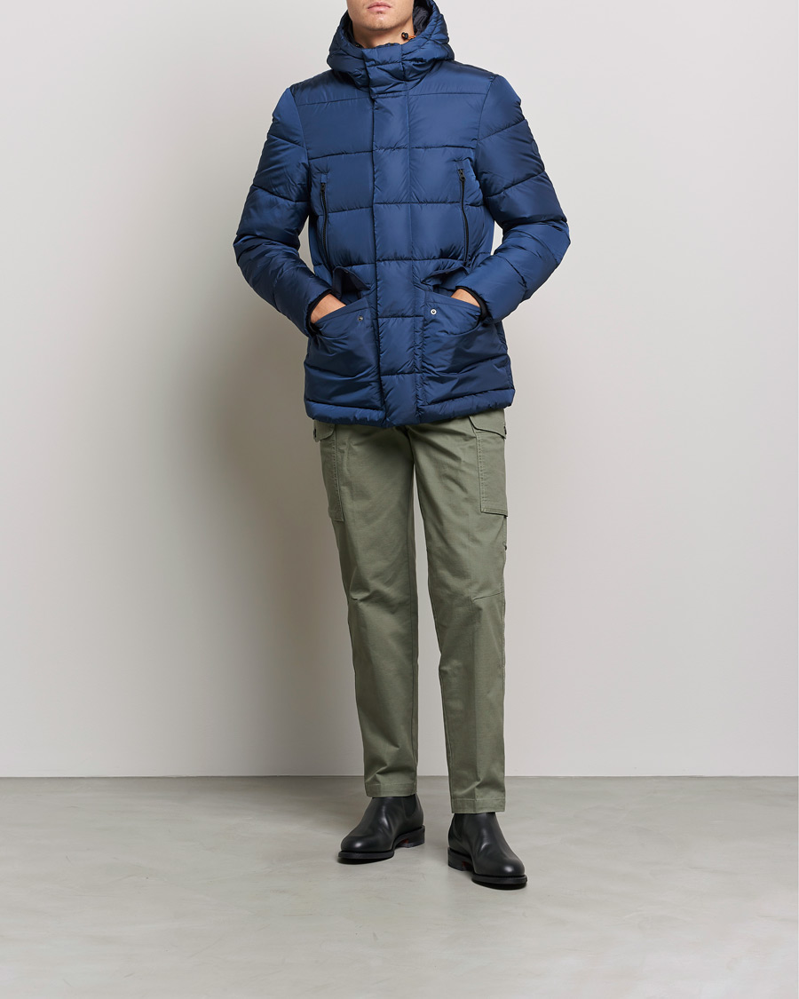 Herr | Jackor | Save The Duck | Cliff Padded Down Jacket Navy Blue